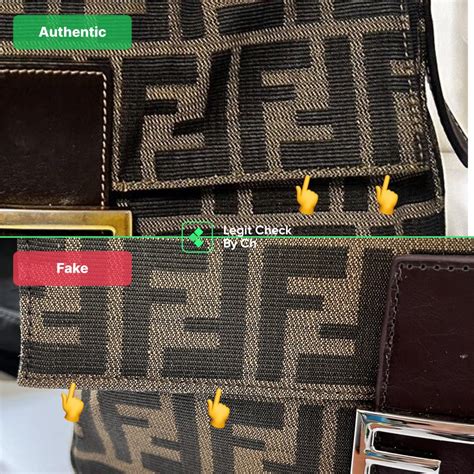 real fendi backpack vs fake|how to authenticate fendi bag.